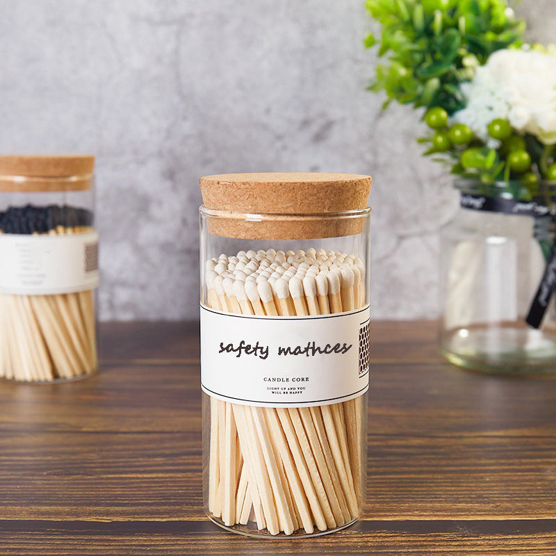 Decorative Wooden Matches 3.75in/9.5cm | 100 Count